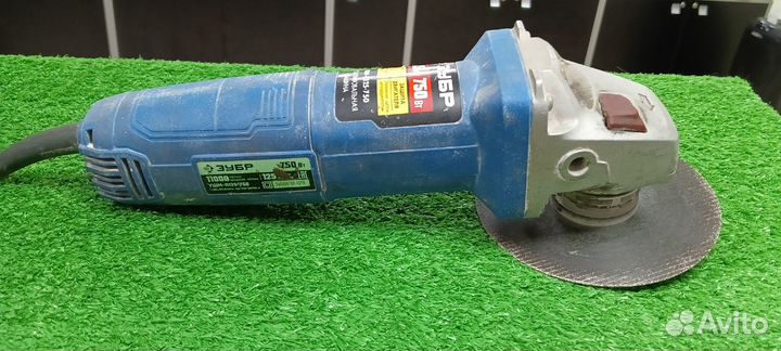 Зубр 750 Вт ушм-П125-750