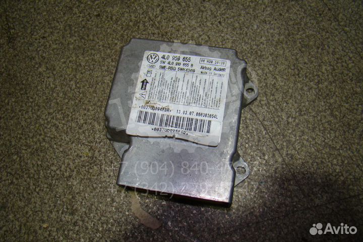 Блок управления AIR BAG Audi Q7 (4L) 2005-2015