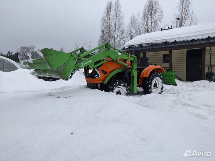 Мини-трактор КЕНТАВР Т-244 PRO с КУН, 2023