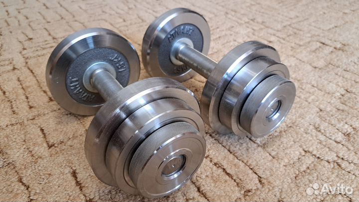 Новые гантели 