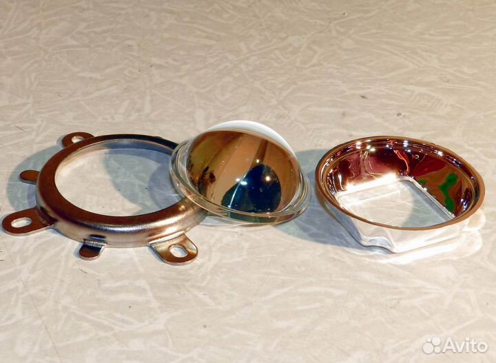 Набор фитолампа. Радиатор, линза, матрица