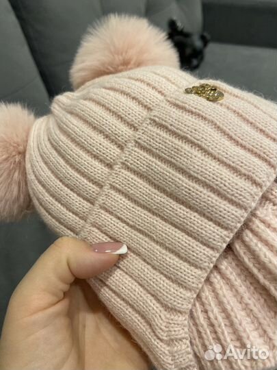 Комплект шапка, манишка