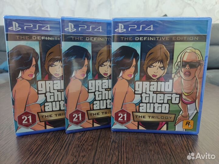 GTA The Trilogy PS4/PS5 (новый)