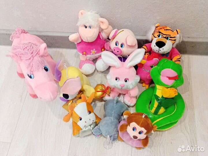 Мягкие игрушки новые пакетом