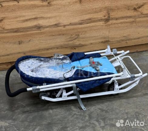Детская коляска-санки трансформер,бу
