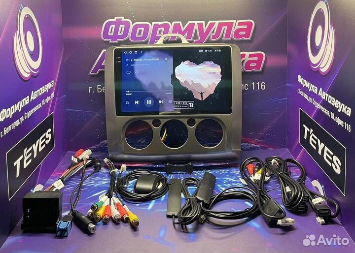 Штатная магнитола Ford Focus 2004-2011 CC3 3K 3-32