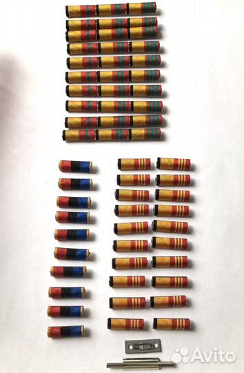 Орденские планки и колодки