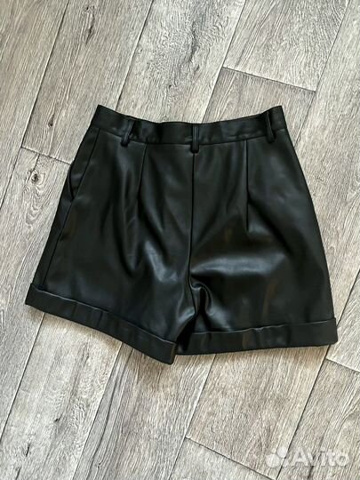 Кожаные шорты befree размер М