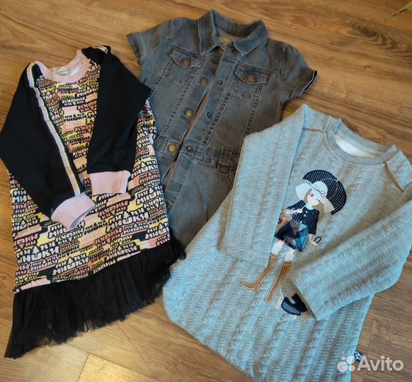 Вещи пакетом на девочку 3-4 года