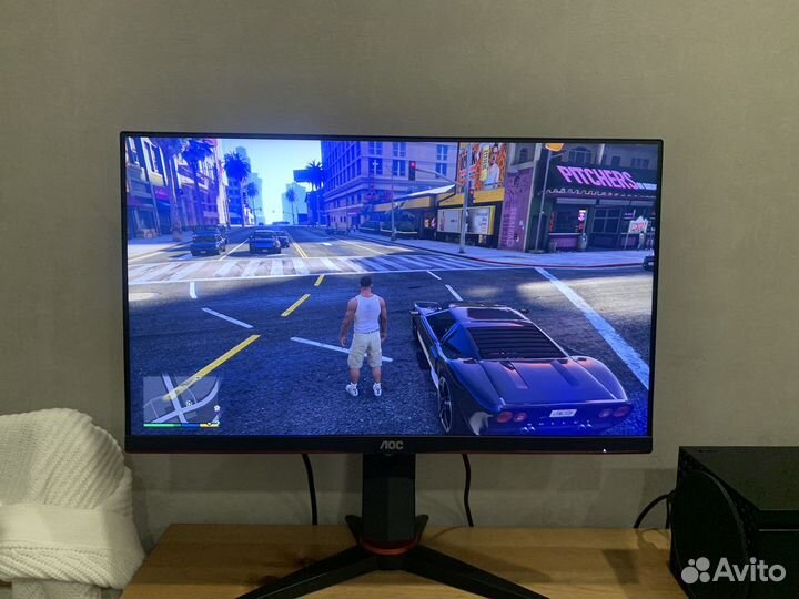 Игровой монитор Gaming AOC 75 гц (отклик 1мс)