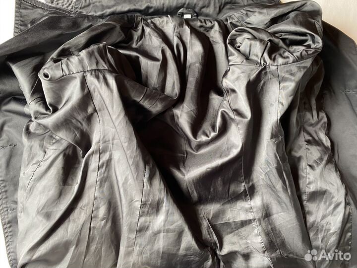 Короткий женский тренч 48