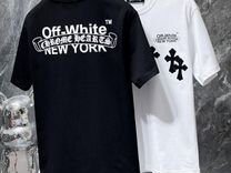 Футболка Chrome hearts x Off White