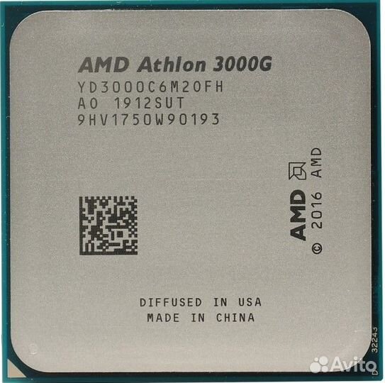 Процессор AMD Athlon 3000g