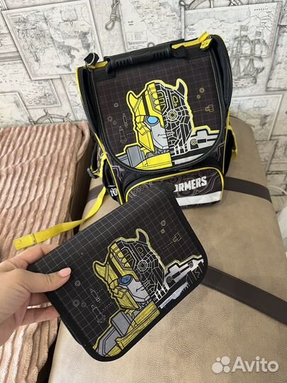 Рюкзак ранец школьный Трансформеры