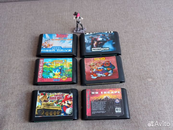 Картриджи для Сега Мегадрайв (Sega Mega Drive)