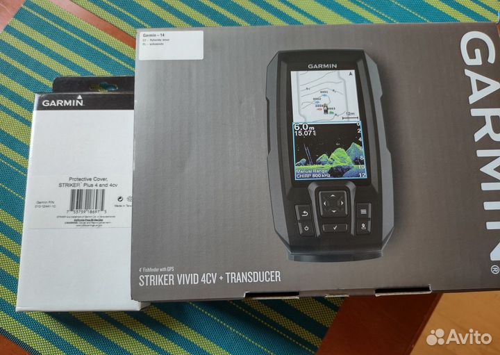 Эхолот garmin striker vivid 4cv