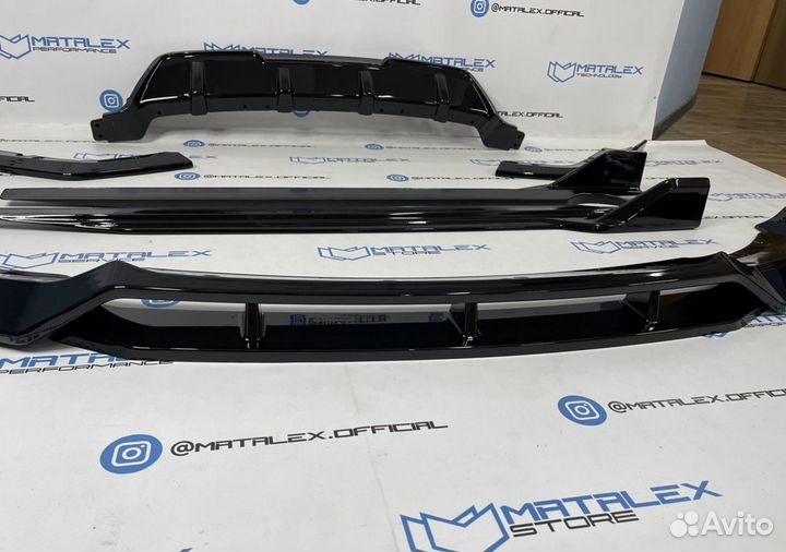 Перфоманс X6 G06 / губа, лезвия, элероны, диф