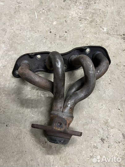 Honda jazz fit выпускной коллектор