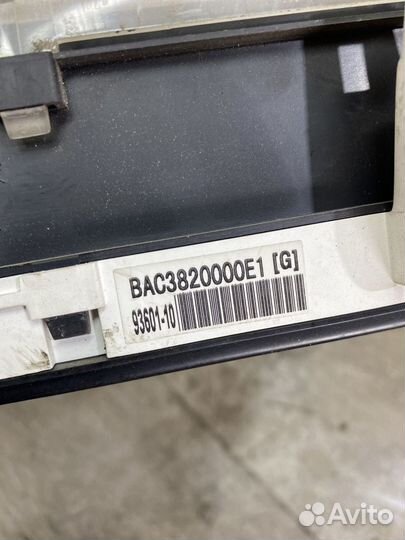 Панель приборов lifan Solano