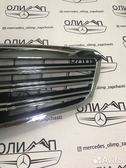 Решетка радиатора на Mercedes S class w221 AMG 6.3