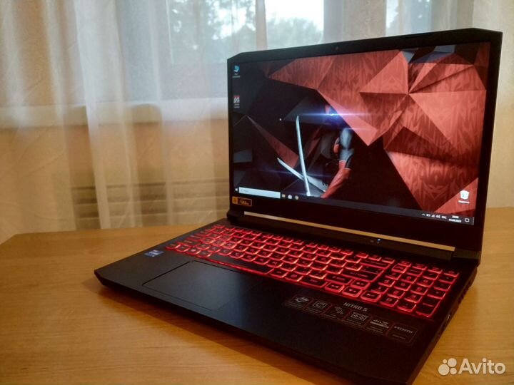 Свежий мощный игровой ноутбук Acer nitro / GTX3050