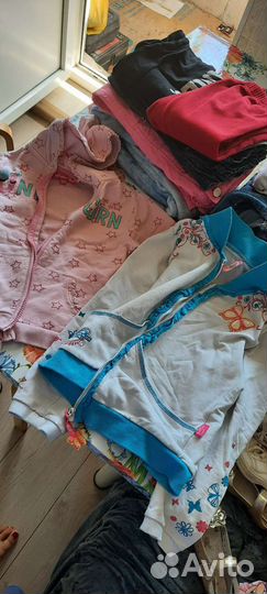Детские вещи пакетом для девочек 104 110