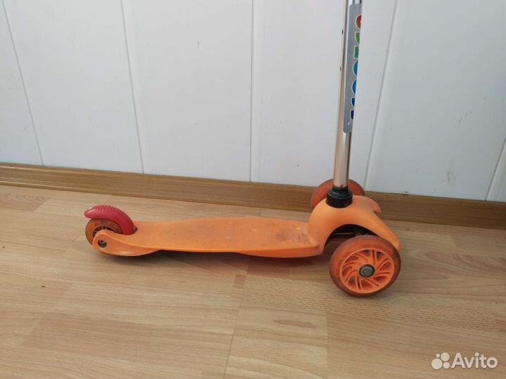 Самокат детский трехколесный бу