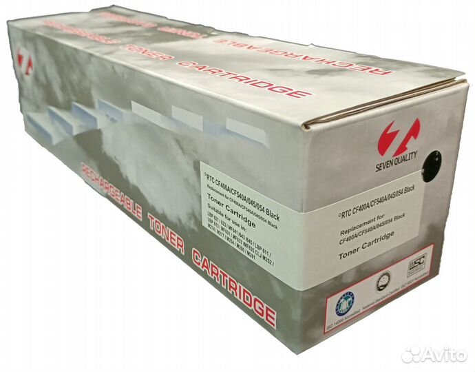 Картридж CF400A / CF540A / 045 / 054 Black 7Q