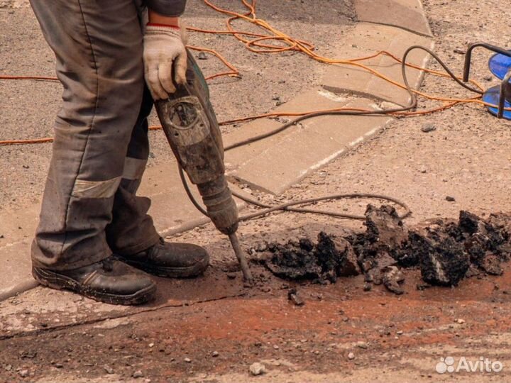 Отбойные молотки, компрессор, бетоноломы