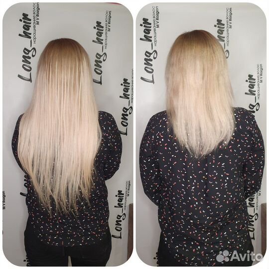 Наращивание коррекция и снятие волос