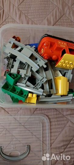 Lego duplo поезд на паровой тяге