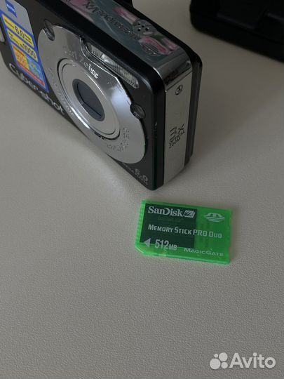 Компактный фотоаппарат sony DSC-W50