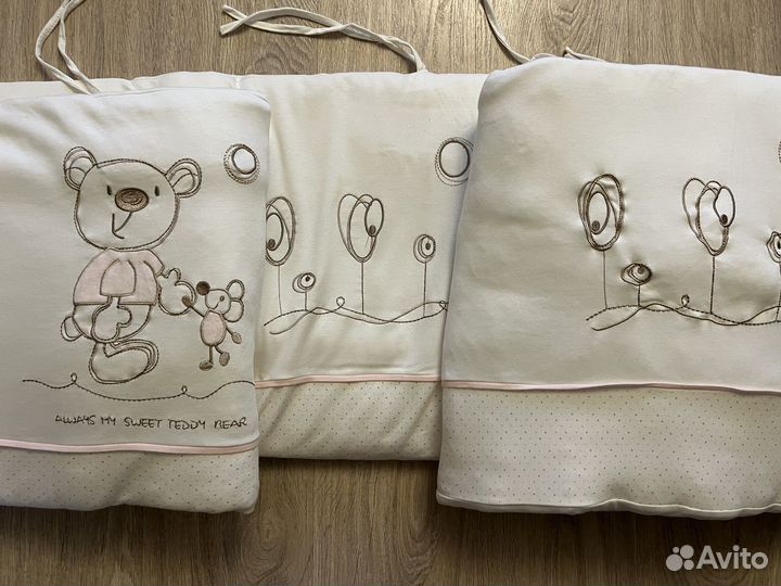 Бортики в детскую кроватку