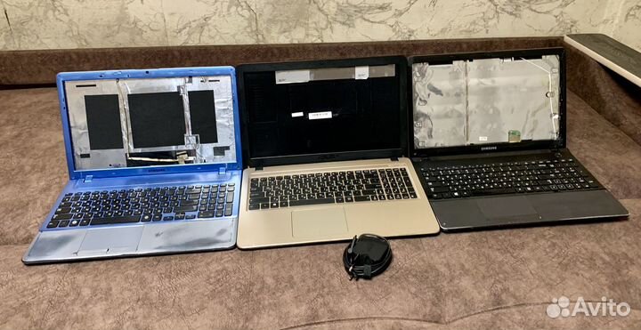 3 ноутбука донора на запчасти