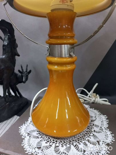 Настольная лампа под керосинку СССР