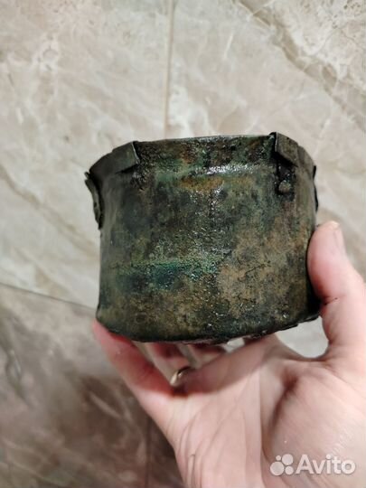 Котелок медный финно-угры