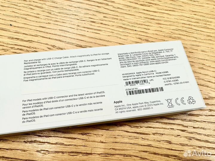 Новые Apple Pencil USB-C 2023