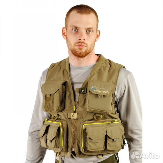 Жилет Aquatic Ж-02 рыболовный (регулируемый размер