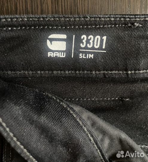 Джинсы мужские G-Star Raw Slim 3301