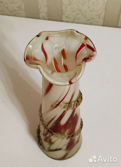 Ваза цветное стекло