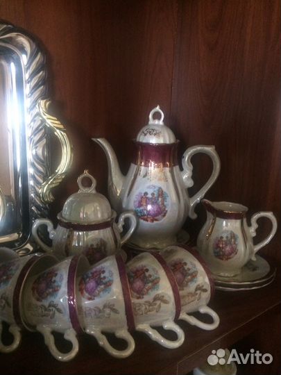 Фарфоровый Сервиз. кофейный. Япония