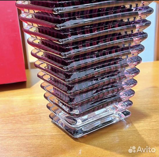 Ваза хрустальная