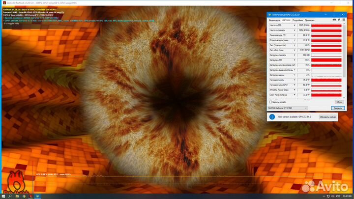 Видеокарта asus GeForce GTX 950 2GB
