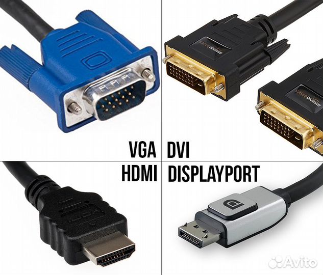 Кабеля и переходники hdmi, VGA, аудио, USB