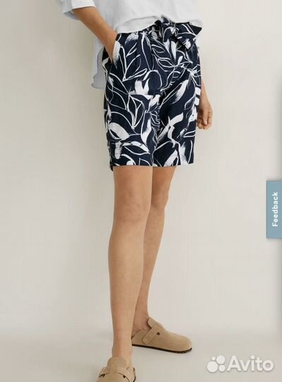 Шорты льняные новые 54-56