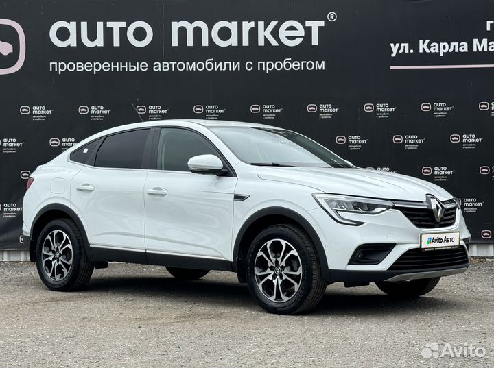 Renault Arkana 1.3 CVT, 2019, 80 000 км