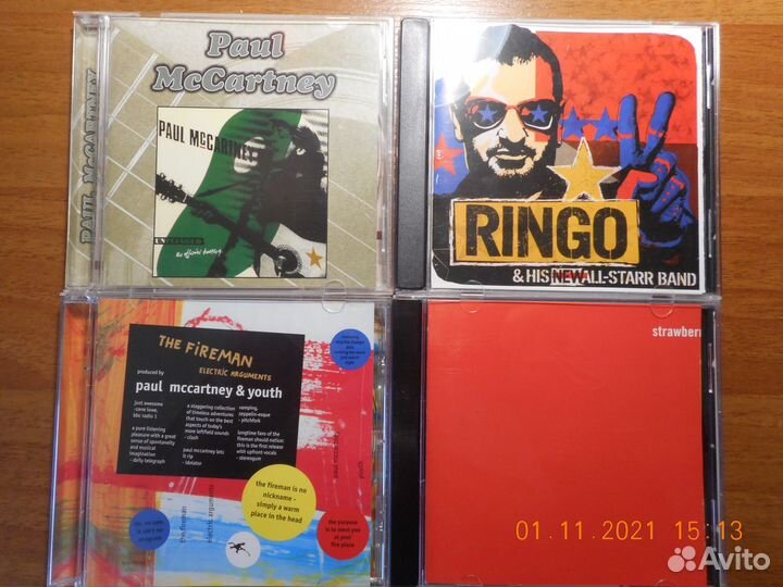 Beatles;Mccartney;Star;Rolling stone;Beach boys CD