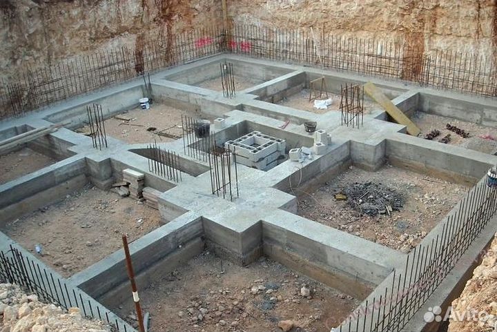 Бетонирование. Бетонные работы. Фундамент под ключ