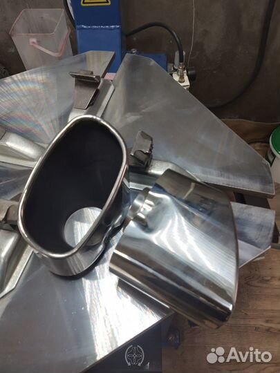 Насадка на глушитель bmw x5