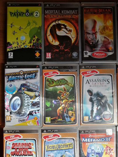 Диски для sony psp